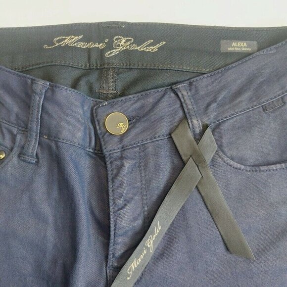 Mavi Gold ALEXA Mid Rise Skinny Denim Jeans Womens 27 X 33 Blue Pants Sample - Picture 2 of 8